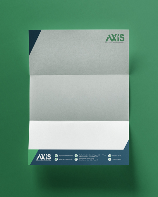 AXIS Folha Timbrada